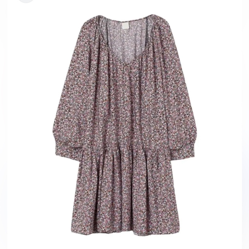 H&M floral dress size medium oversized
